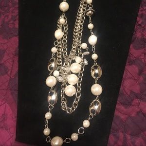 Long Ribbon and Bead Necklace - Paparazzi